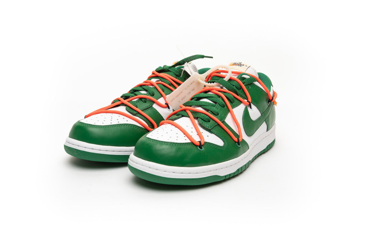 Nike Dunk Low Off White Pine Green www.firstclasssneaks