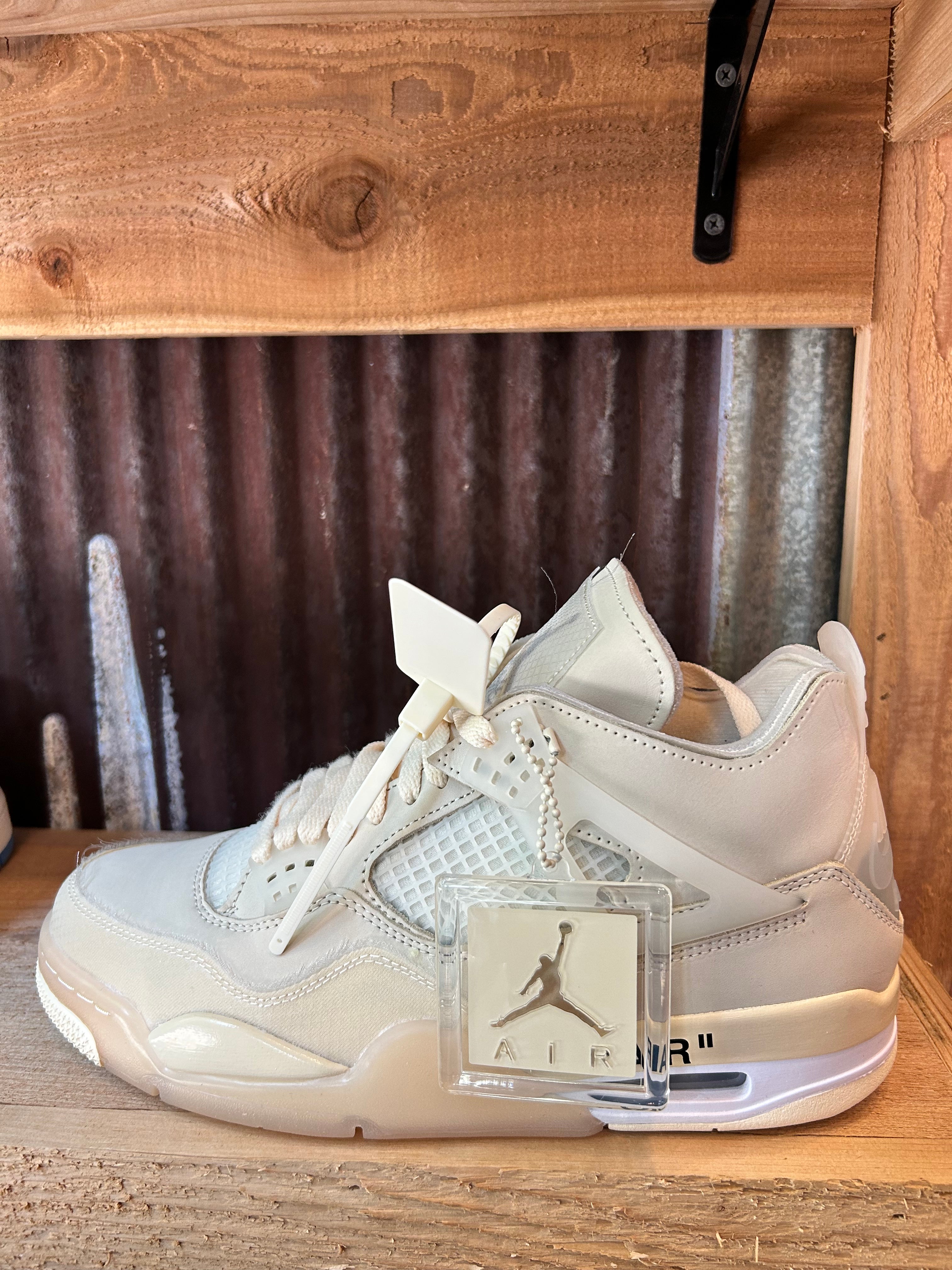 Off-White x Wmns Air Jordan 4 SP 'Sail' – www.firstclasssneaks.com