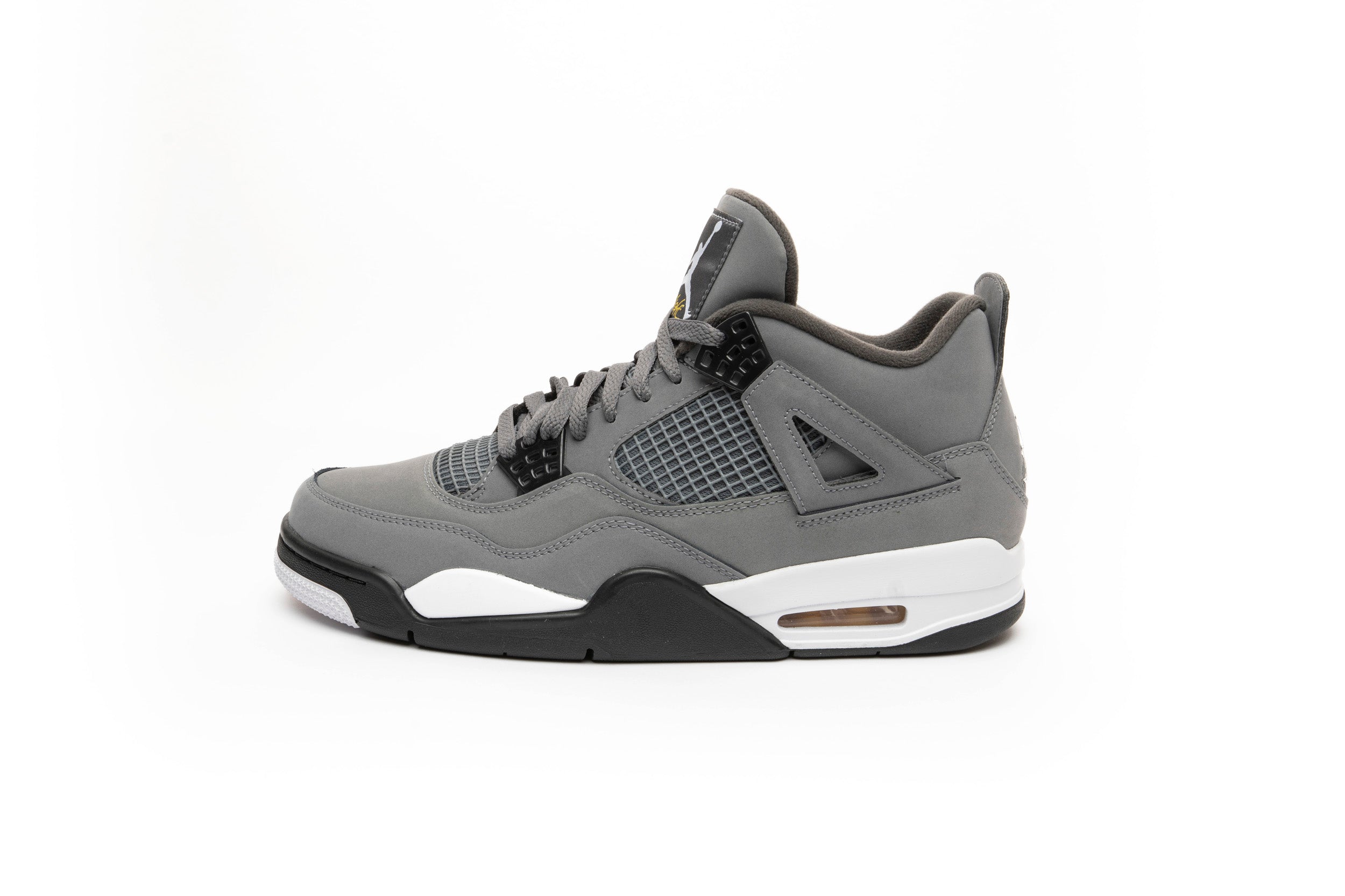 Jordan 4s grey suede hotsell