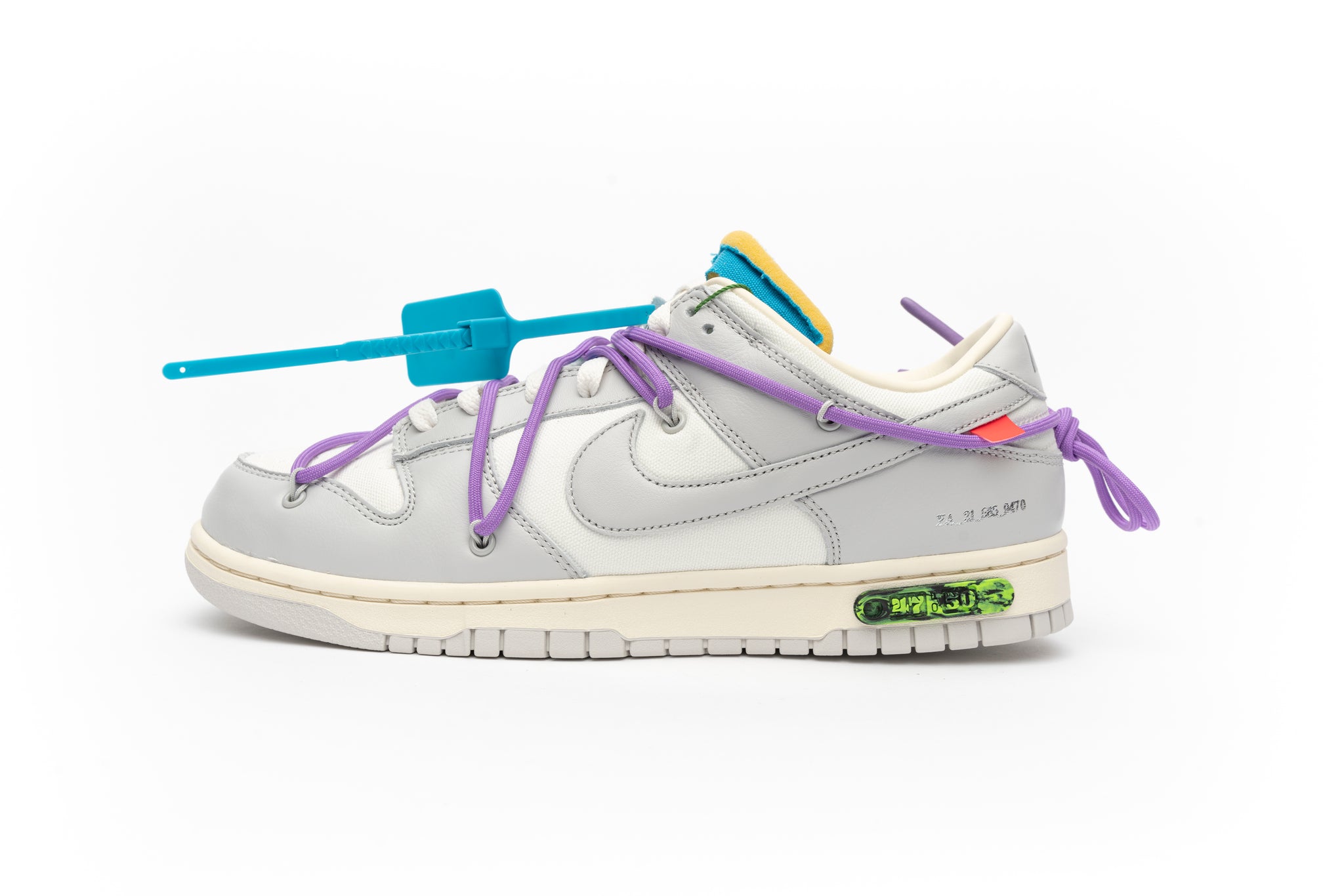 Off-White × NIKE Dunk Low "The50" Lot47ジョーダン