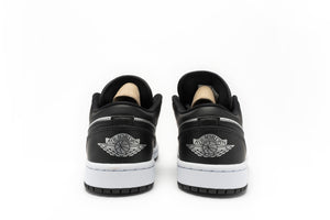 Air Jordan 1 Low " Black Metallic Silver " (W)