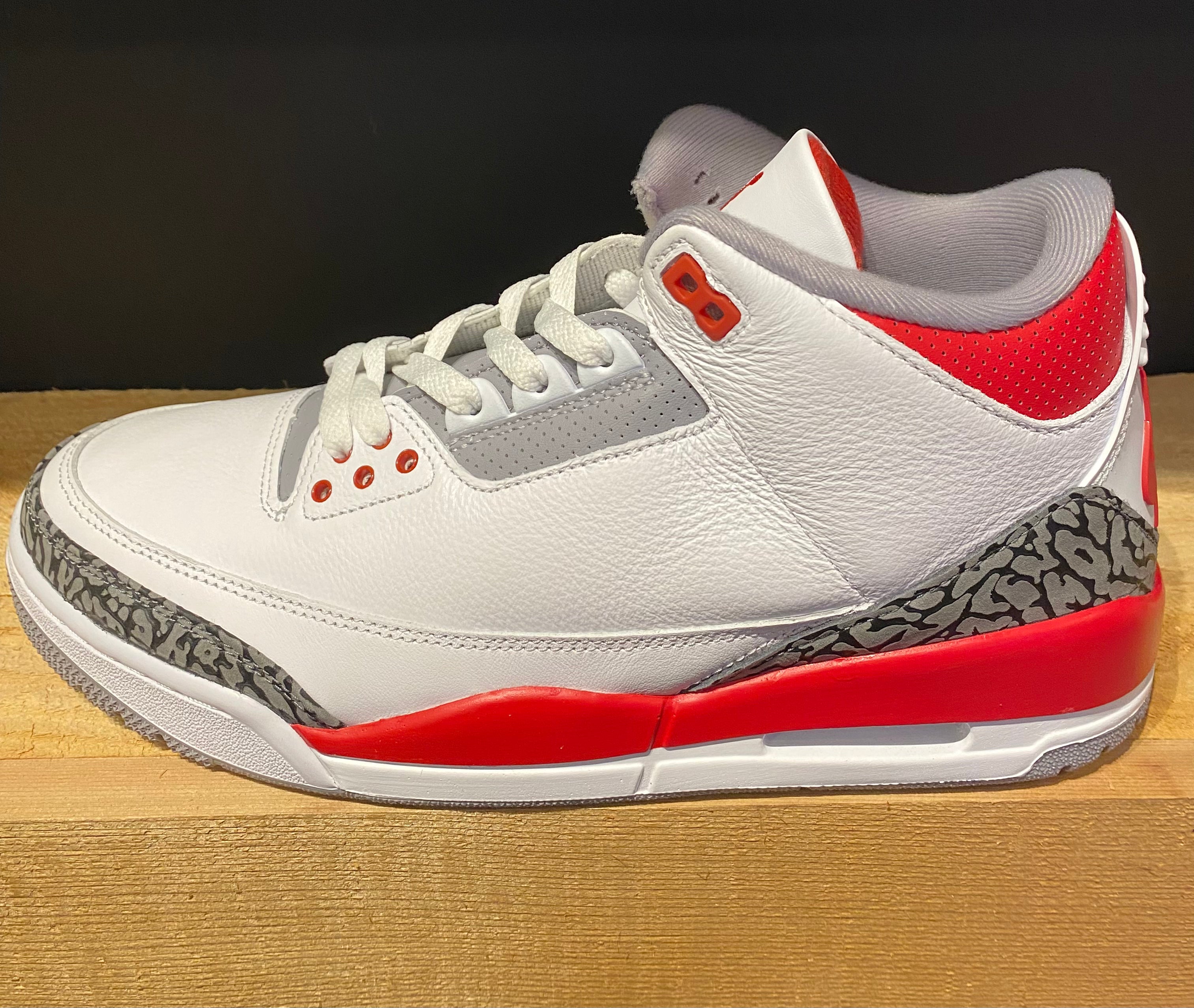 Jordan 3 retro fire red online